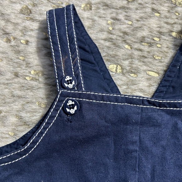 Navy Nautical Overalls Boys 2T - Picture 3 of 6